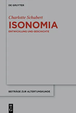 E-Book (epub) Isonomia von Charlotte Schubert