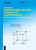 E-Book (pdf) Versuchsplanung  Design of Experiments von Bernd Klein