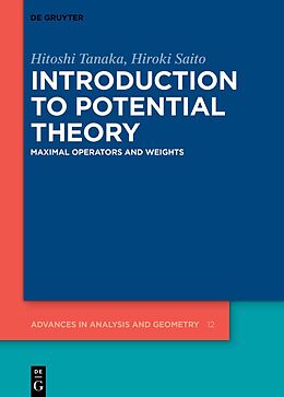 Livre Relié Introduction to Potential Theory de Hitoshi Tanaka, Hiroki Saito