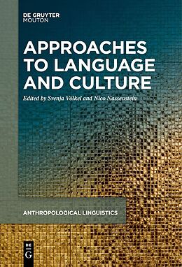 Livre Relié Approaches to Language and Culture de 