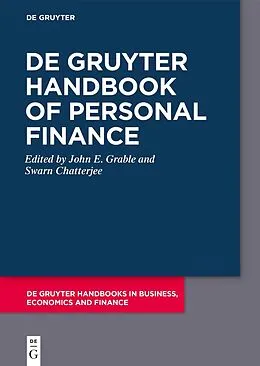 E-Book (epub) De Gruyter Handbook of Personal Finance von 