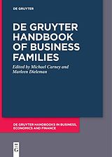 Livre Relié De Gruyter Handbook of Business Families de 