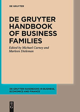 Livre Relié De Gruyter Handbook of Business Families de 