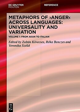 eBook (epub) Metaphors of ANGER across Languages: Universality and Variation de 