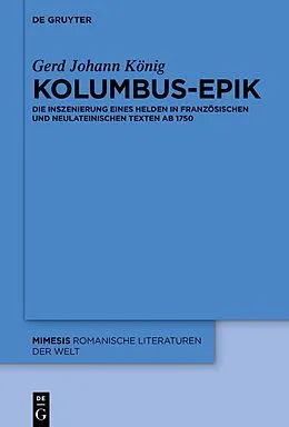 ePUB Kolumbus-Epik von Gerd Johann König