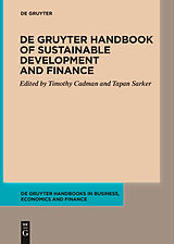 E-Book (pdf) De Gruyter Handbook of Sustainable Development and Finance von 