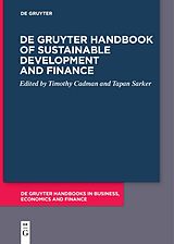 E-Book (pdf) De Gruyter Handbook of Sustainable Development and Finance von 