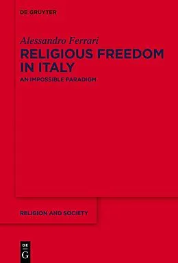 E-Book (pdf) Religious Freedom in Italy von Alessandro Ferrari