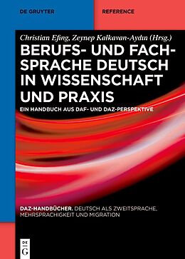 Fester Einband Berufs- und Fachsprache Deutsch in Wissenschaft und Praxis von 