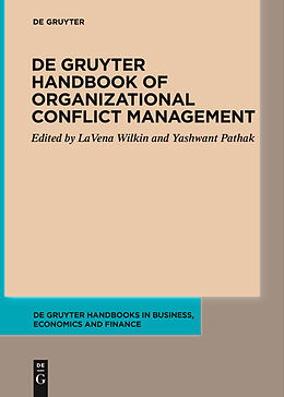 Livre Relié De Gruyter Handbook of Organizational Conflict Management de 