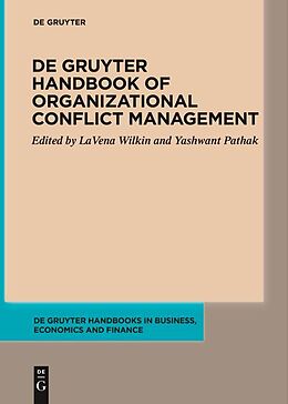 eBook (epub) De Gruyter Handbook of Organizational Conflict Management de 