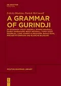 E-Book (epub) A Grammar of Gurindji von Felicity Meakins, Patrick McConvell