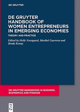 Livre Relié De Gruyter Handbook of Women Entrepreneurs in Emerging Economies de 