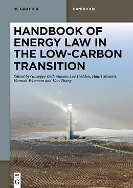 Fester Einband Handbook of Energy Law in the Low-Carbon Transition von 