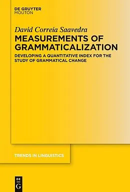 E-Book (epub) Measurements of Grammaticalization von David Correia Saavedra