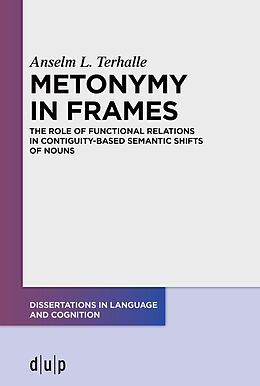 eBook (pdf) Metonymy in Frames de Anselm L. Terhalle