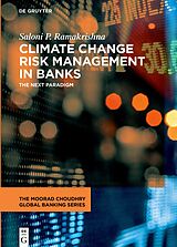 Fester Einband Climate Change Risk Management in Banks von Saloni P. Ramakrishna