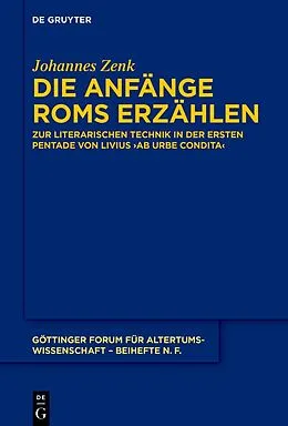 E-Book (pdf) Die Anfänge Roms erzählen von Johannes Zenk