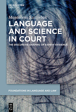 Livre Relié Language and Science in Court de Magdalena Szczyrbak