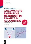 E-Book (epub) Angewandte empirische Methoden in Finance & Accounting von Matthias Gehrke