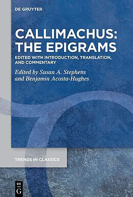 Livre Relié Callimachus: The Epigrams de 