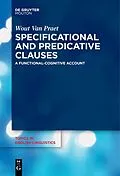ePUB Specificational and Predicative Clauses von Wout van Praet