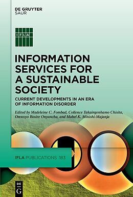Livre Relié Information Services for a Sustainable Society de 