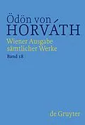E-Book (pdf) Briefe, Dokumente, Akten von Ödön von Horváth