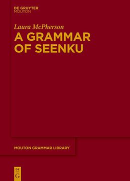 Kartonierter Einband A Grammar of Seenku von Laura Mcpherson