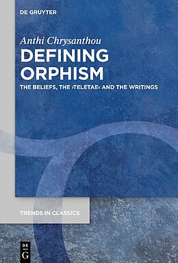 Kartonierter Einband Defining Orphism von Anthi Chrysanthou