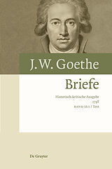 E-Book (pdf) Johann Wolfgang von Goethe: Briefe / Briefe 1798 von 