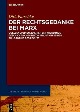 E-Book (pdf) Der Rechtsgedanke bei Marx von Dirk Purschke