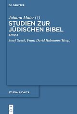 Fester Einband Studien zur jüdischen Bibel von Johann Maier ()