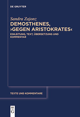 Fester Einband Demosthenes, Gegen Aristokrates von Sandra Zajonz