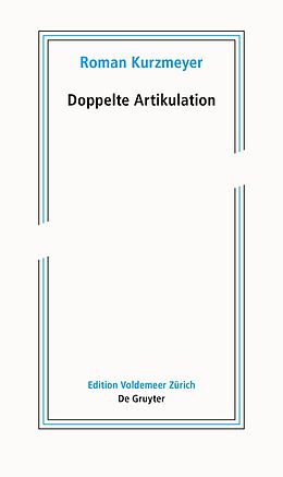 E-Book (pdf) Doppelte Artikulation von Roman Kurzmeyer