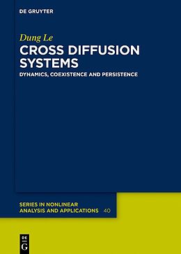 eBook (pdf) Cross Diffusion Systems de Dung Le