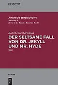 E-Book (pdf) Der seltsame Fall von Dr. Jekyll und Mr. Hyde von Robert Louis Stevenson, Anja Schiemann, Burkhard Niederhoff