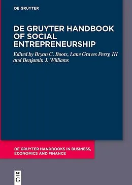 ePUB De Gruyter Handbook of Social Entrepreneurship von 