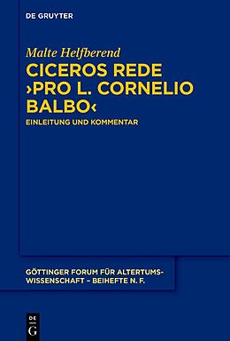 E-Book (pdf) Ciceros Rede Pro L. Cornelio Balbo von Malte Helfberend