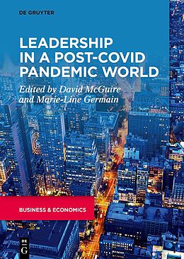 Couverture cartonnée Leadership in a Post-COVID Pandemic World de 