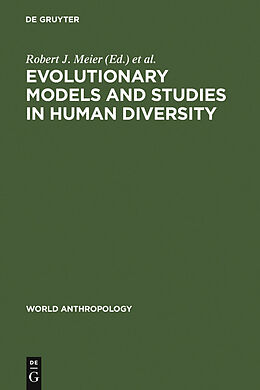 eBook (pdf) Evolutionary Models and Studies in Human Diversity de 