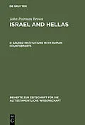 E-Book (pdf) Sacred Institutions with Roman Counterparts von John Pairman Brown