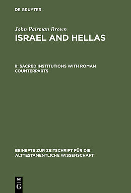 E-Book (pdf) Sacred Institutions with Roman Counterparts von John Pairman Brown