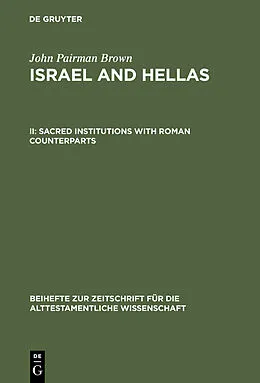 E-Book (pdf) Sacred Institutions with Roman Counterparts von John Pairman Brown