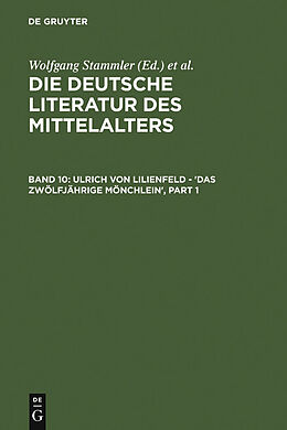 E-Book (pdf) Die deutsche Literatur des Mittelalters / Ulrich von Lilienfeld - 'Das zwölfjährige Mönchlein' von 