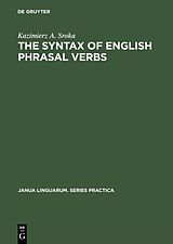 eBook (pdf) The Syntax of English Phrasal Verbs de Kazimierz A. Sroka