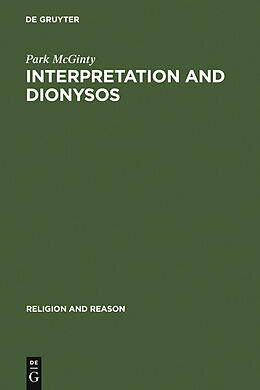 E-Book (pdf) Interpretation and Dionysos von Park McGinty