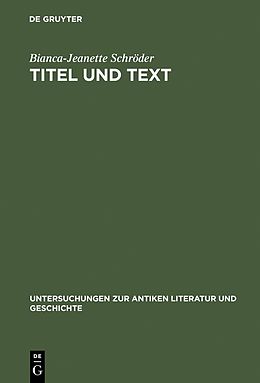 E-Book (pdf) Titel und Text von Bianca-Jeanette Schröder
