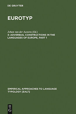eBook (pdf) Adverbial Constructions in the Languages of Europe de 