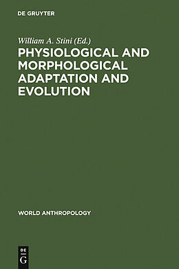 eBook (pdf) Physiological and Morphological Adaptation and Evolution de 